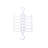 Gurash Plastic Cascading Hanger