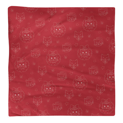 No Pattern Square Napkin