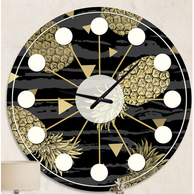 Horloge murale Mid-Century