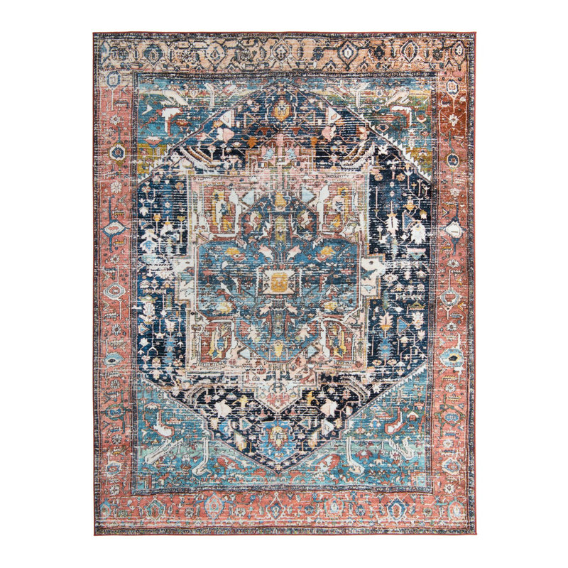 Ahniya Oriental Indoor Rug, Rectangle 7'10" x 10'4"