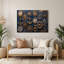 Nautique, insignes navals, art mural en métal gris-2050442398