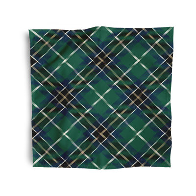 Januario Polyester Plaid Square Napkin