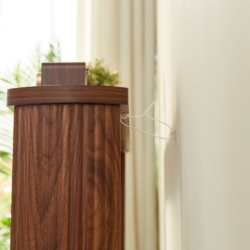  Console de 70,1 pouces à courbe étroite, canapé de rangement en bois avec plateau de table épais et résistant à l'usure, table de couloir d'entrée moderne pour le bureau du salon