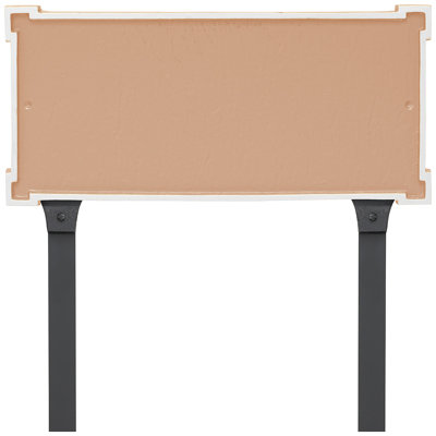 New Yorker 2-Line Lawn Address Sign