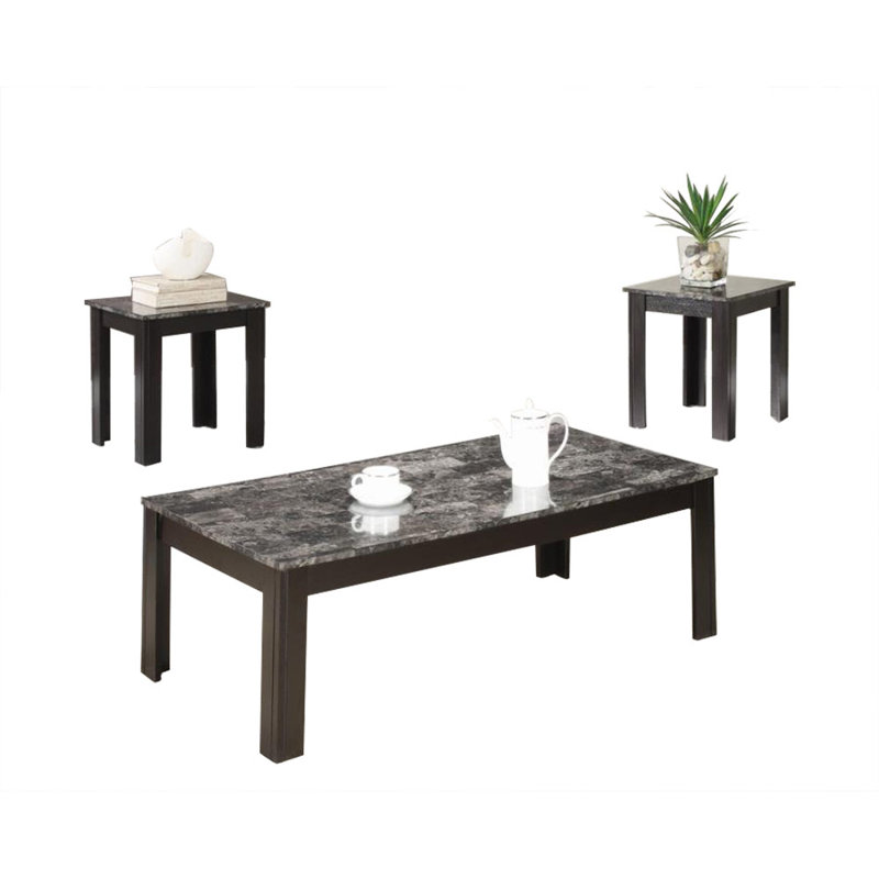 Ensemble de 3 tables basses Siva