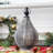 12"H Moroccan Style Metal Table Lamp with Fairy Lights Bulb