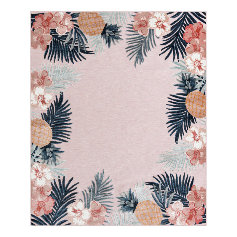 Tapis fleuri Firman Flora, Rectangle 8 pi 2 po x 10 pi