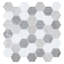 Channing 2 in. Hexagon Honeycomb Mosaic Tile-50210693
