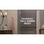 Ensemble de robinet de baignoire et douche à 5 réglages Delta Foundations 13 Series, ensemble de pomme de douche et poignée chromées, ensemble de garniture de valve, chrome BT13411 (valve non incluse)-125988080