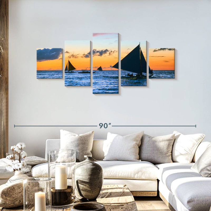Bateaux Boracay Island, H 30 po x l 68 po