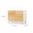 dadada Merry 6-Drawer Dresser for Nursery and Bedroom