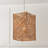 1 - Light Brown Square/Rectangle Pendant
