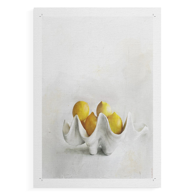 Lemons -Canvas Print Only - NOT FRAMED, 18" H x 12" W