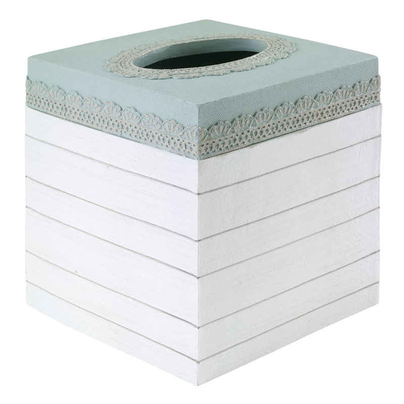 Farmhouse Shell Bath Tissue Box Cover