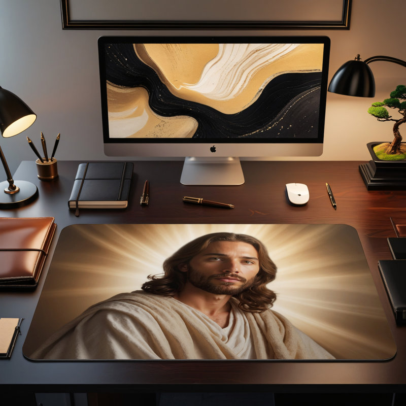 Polyester Desk Pad, 23.6x13.8