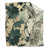 Motif floral vert