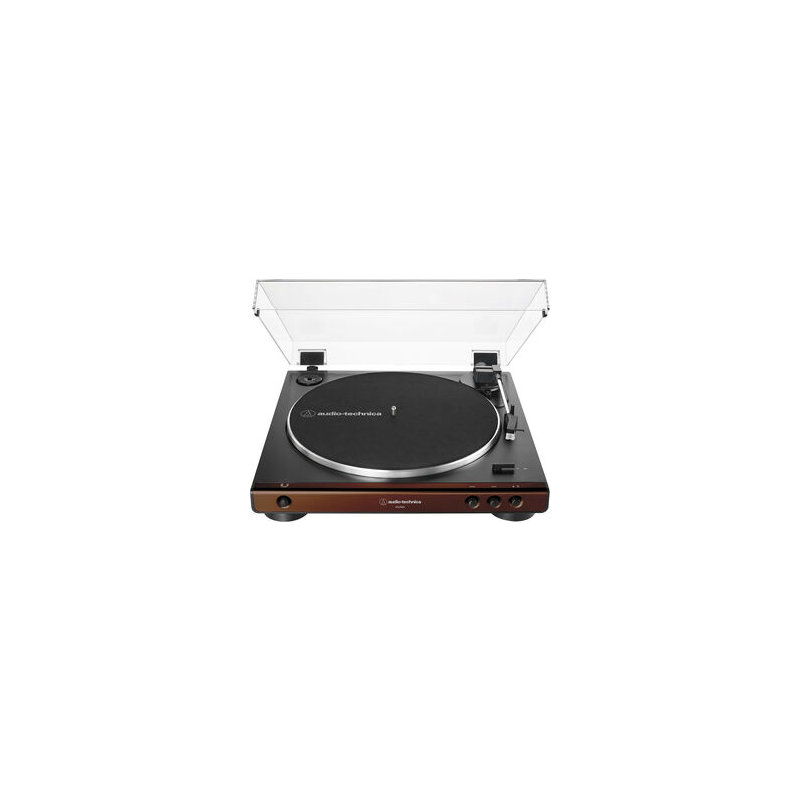 Tourne-disque à courroie entièrement automatique Audio-Technica AT-LP60X-BW (brun / noir)