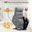 67cm Wide Home Theatre Recliner with Massager-1005327692