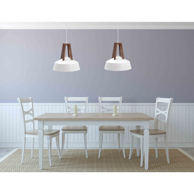 Lynell 1 - Light Dome Pendant, White