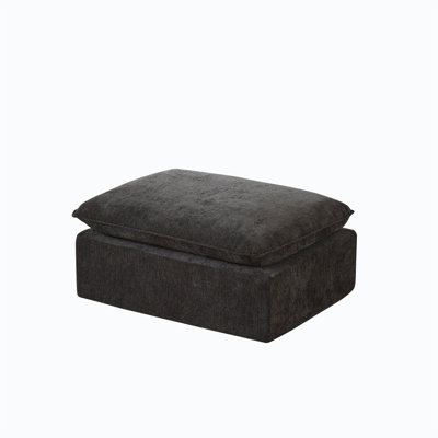 Modern Chenille Cloud Sofa (Only Including Ottoman) by Latitude Run