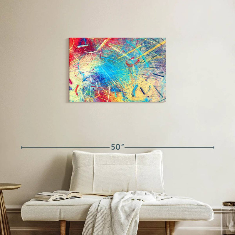 Avery Abstract Primary Color, 20" H x 30" W