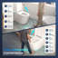 Toilette intelligente de qualité supérieure avec bidet, hauteur de chaise ADA, couvercle à ouverture automatique, stérilisateur UV, désodorisant, siège chauffant allongé, double chasse intelligente 1,0 / 1,28 gallon par chasse, laveuse / sécheuse chaude, capteur de pied, télécommande