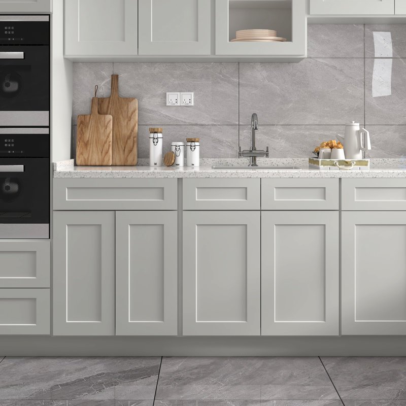 Armoire de base de lavabo avec tablette 33 po x l 24 po x P 24 po x H 34,5 po