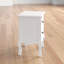 Archer Lane 34.5cm W Solid + Manufactured Wood Bedside Table
