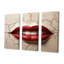 Ensemble de salon Landyn - Fashion Lips Wall Art-108455587-108455590