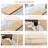 Modern Rectangular Solid Wood Acrylic Dining Table-756770520