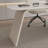 Aleiah Modern Stone Executive Desk with Storage for Computer Office-1178575803