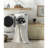 Indrit Striped Machine Woven Area Rug in Ivory-1995834100