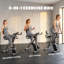 4-In-1 Folding Exercise Bike with Bluetooth App, Wheels, Black