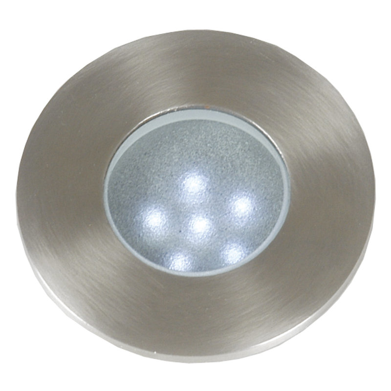 Silver Integrated LED Metal Deck Light