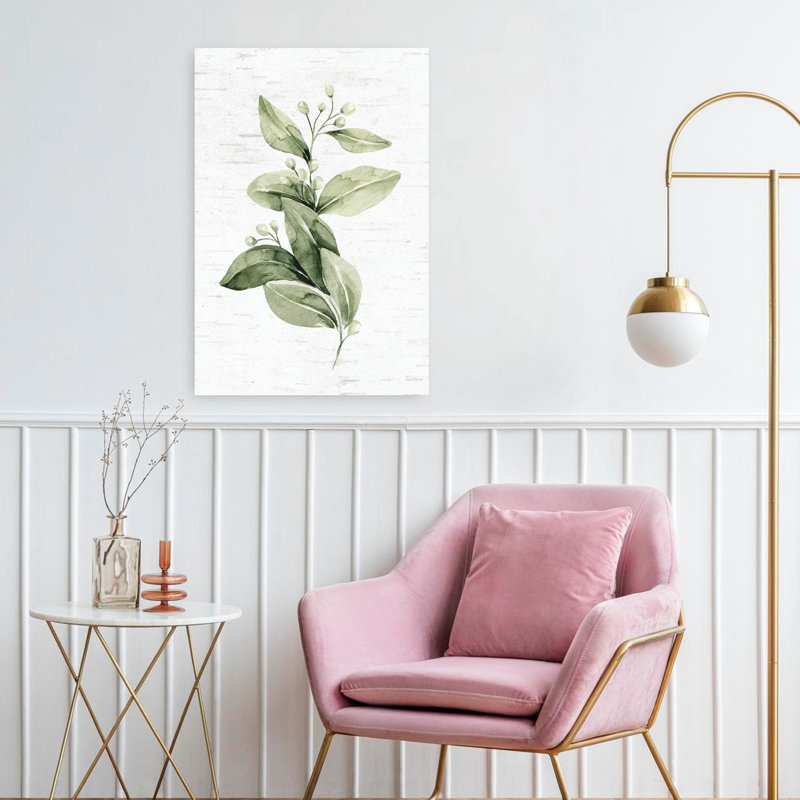 Leafy Retreat 5, art naturel contemporain, H 24 po x l 16 po