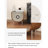 Vintage style movable multifunctional bedside table