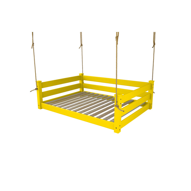 Lit de jour Devell, Jaune canari, Double