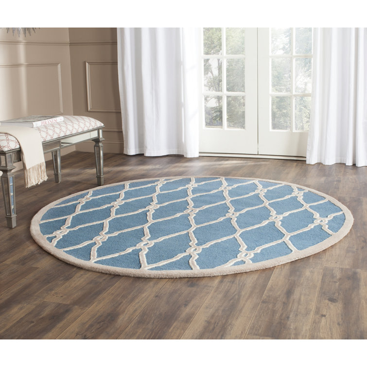 Cannen Hand Tufted Wool Geometric Rug