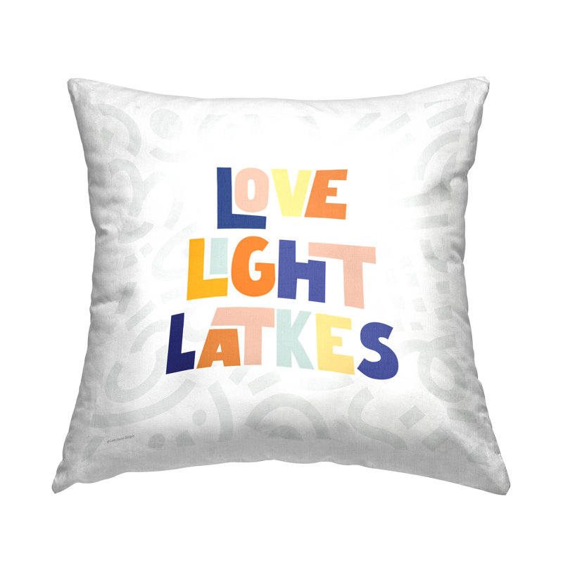 Polyester Throw Square Pillow Cover & Insert