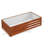 4' x 2' x 1' Set of 2 Raised Garden Bed, Dark Brown Wood Effect-17421229-17421236-17421232