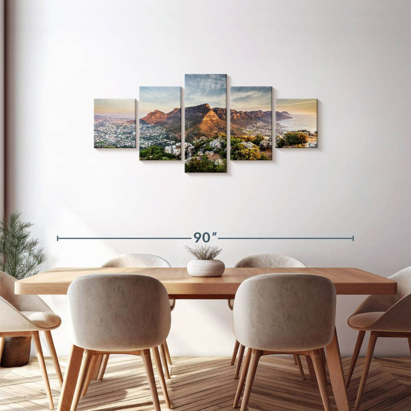 Hannes Table Mountain, 30" H x 68" W