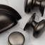 Dark Bronze Cup Handle & Coordinating Knobs-126282139