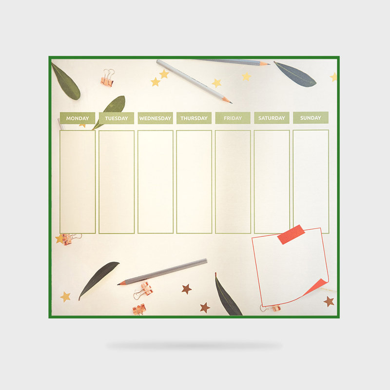 Magnetic Metal Dry Erase Board