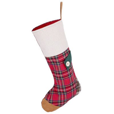 Tartan Patchwork Stocking