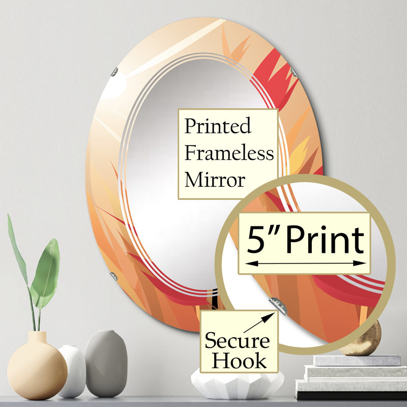 Miroir mural Wey, 30 po x 20 po