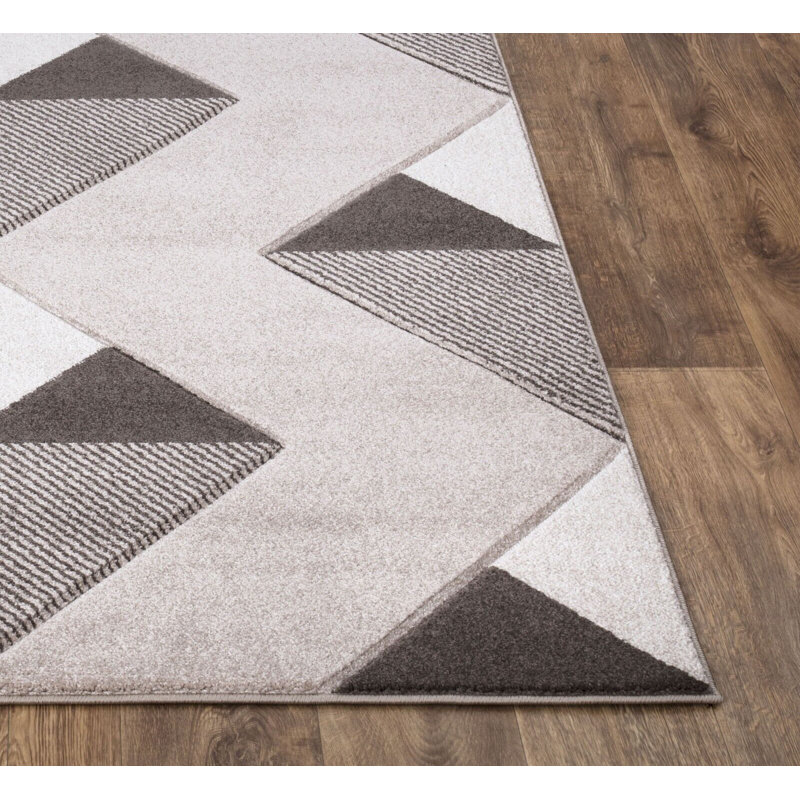 Geometric Area Rug, Rectangle 120 x 170cm