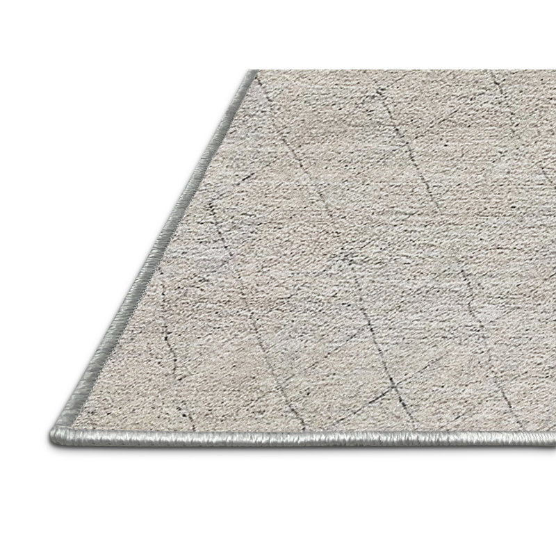 Geometric Indoor Rug, Rectangle 2' x 4'