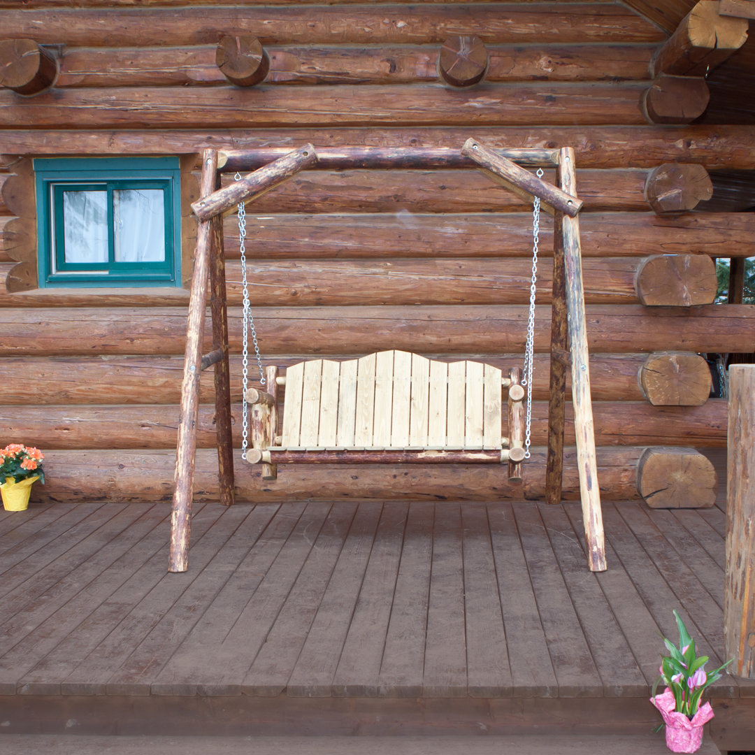 Tustin Porch Swing with Stand Loon Peak®