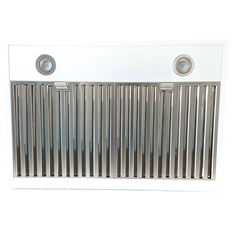Onex Steel 400 CFM Ducted (Vented) Under Cabinet Range Hood with Baffle Filter
