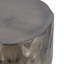 Table basse en métal de style moderne avec finition nickel-645683031